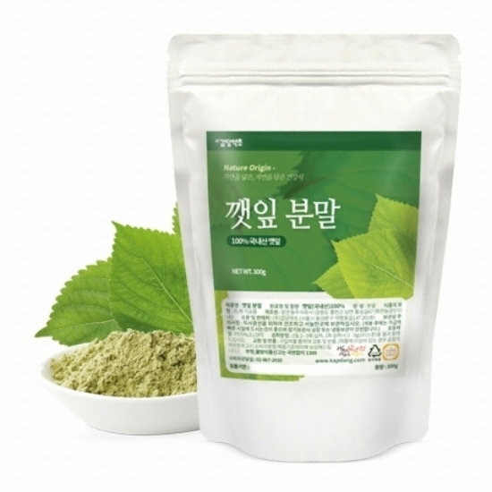 갑당약초 깻잎분말 300g (1개)