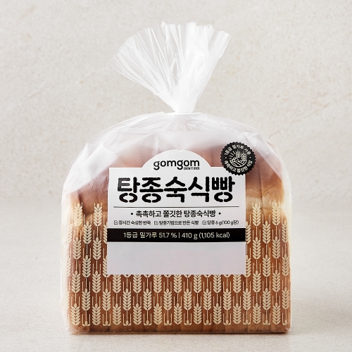 곰곰 탕종 숙식빵 410g 1개