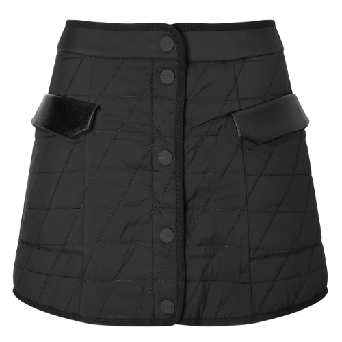 헤지스골프 퀼팅 경량 패딩 큐롯 HWPA5D718BK