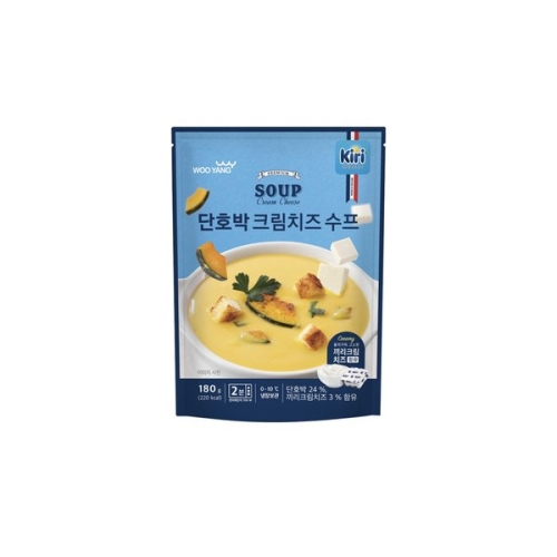 우양 끼리 단호박 크림치즈 수프 180g (3개)