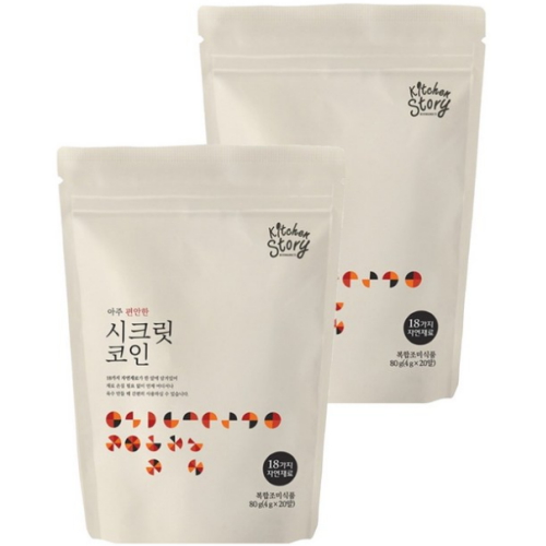 빅마마 이혜정의 아주 편안한 시크릿코인 80g (4g x 20알)