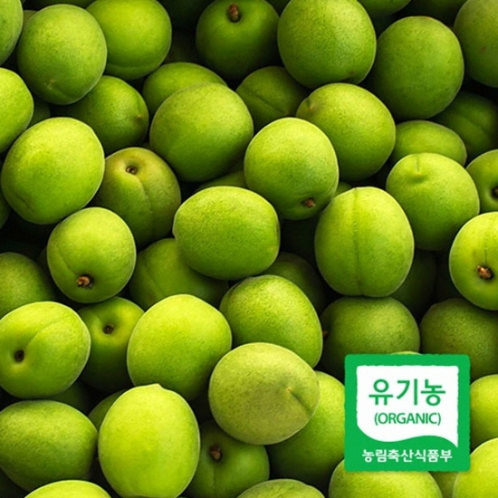 무지개작목반 매화마을 광양다압 유기농 매실 특 4kg (1개)