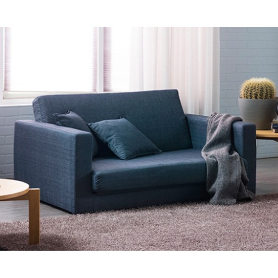 레이디가구 주피 EC패브릭 가죽 소파베드 2인용_이미지