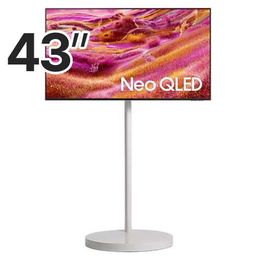 삼성전자 네오QLED KQ43QNF90AFXKR 이동형 패키지 (삼성 무빙 스탠다드)
