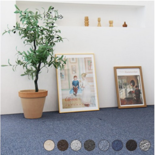 DIY 타일카페트 라이트블루