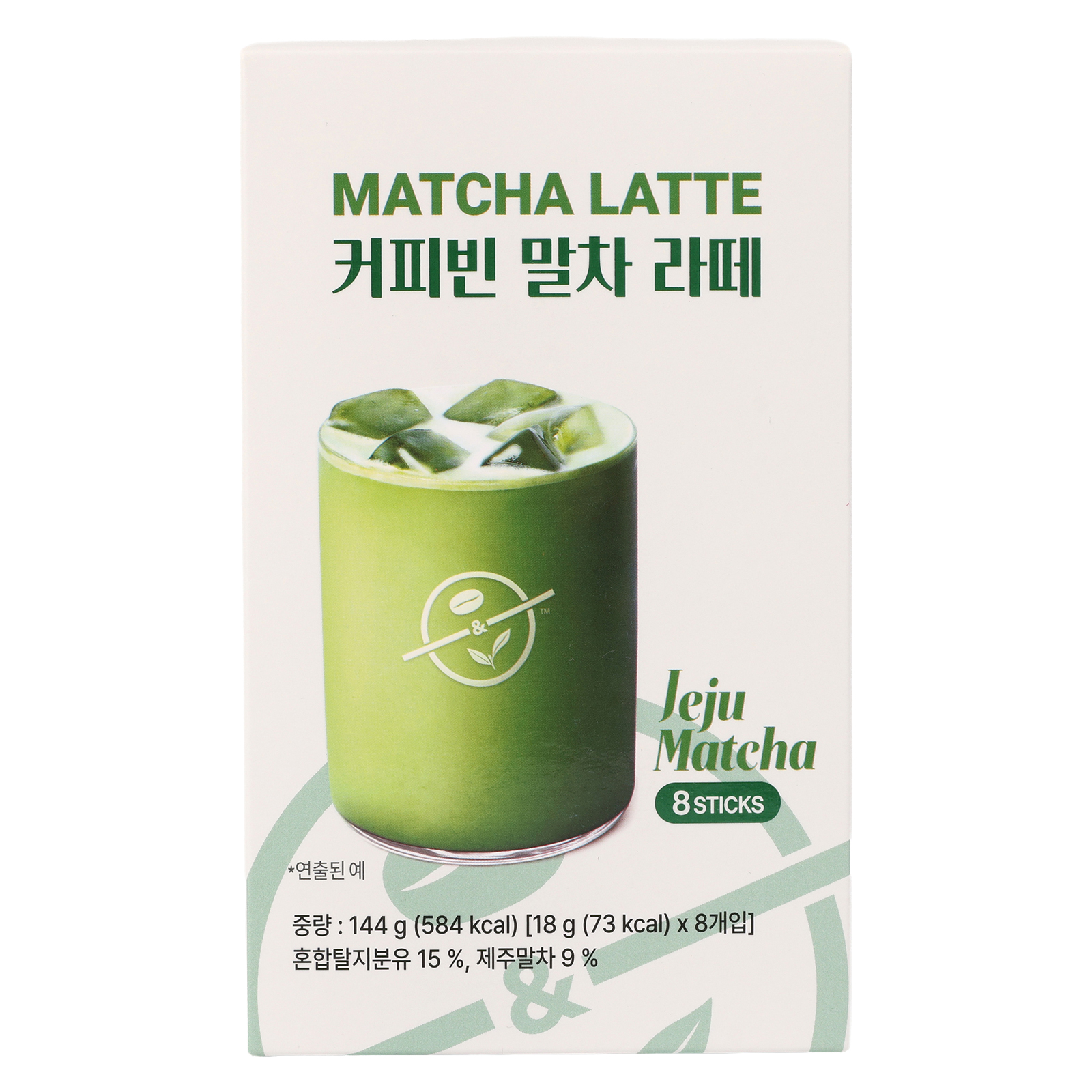 커피빈 말차라떼 8개입 (1개)_이미지