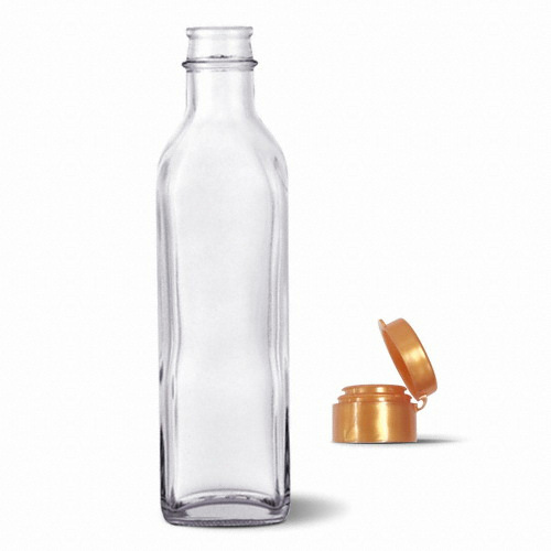 미르코리아 원터치 사각병 FN300S 투명 300ml 12개