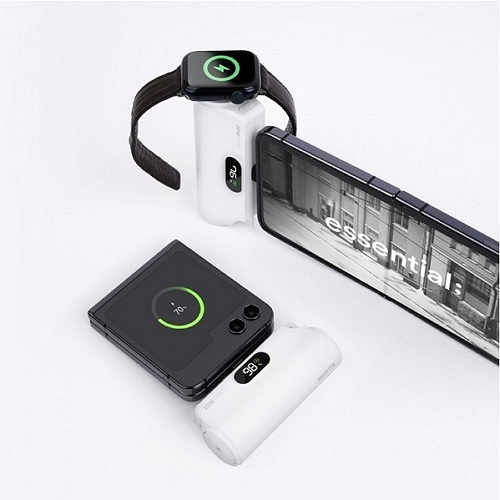 이음전산 스마텍 워치+PD 20W 도킹형 보조배터리 STPB-DBW50 5000mAh (C타입)_이미지