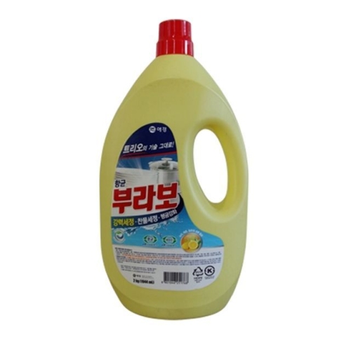애경 부라보 3kg x 1개 주방세제 설거지세제 트리오