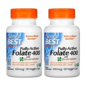 닥터스베스트 풀리 액티브 폴레이트 400mg 90캡슐 (2개)