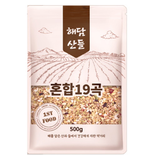 해담산들 혼합19곡 500g (3개)_이미지
