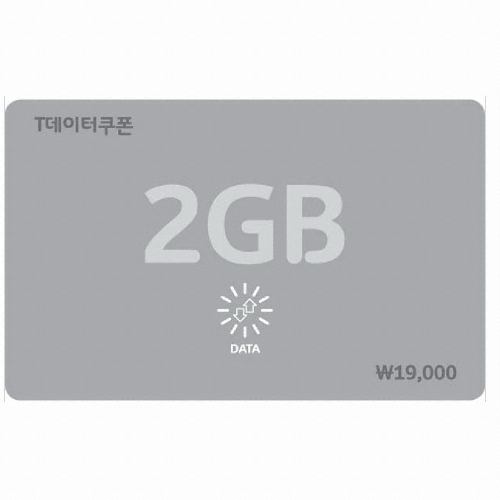 SKT T데이터 쿠폰 (2GB)