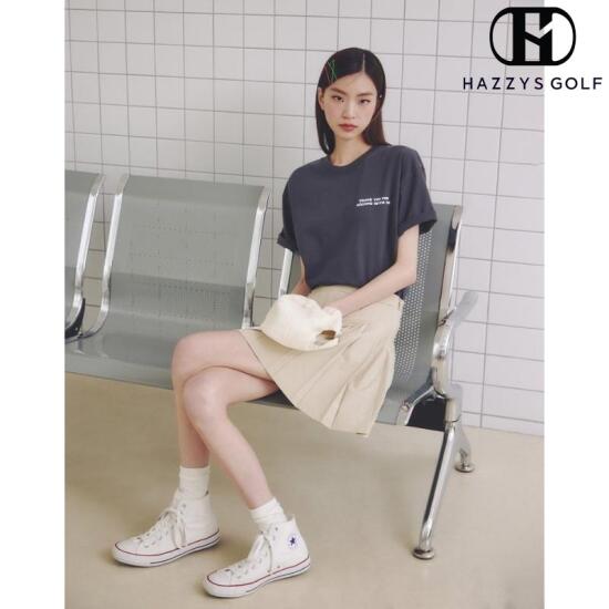 헤지스골프 BUDDIES 반팔티 HUTS4B991BK_이미지