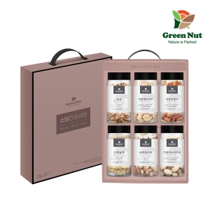 동우농산 그린너트 소담견과 6구 선물세트 2호 1.1kg (1개)