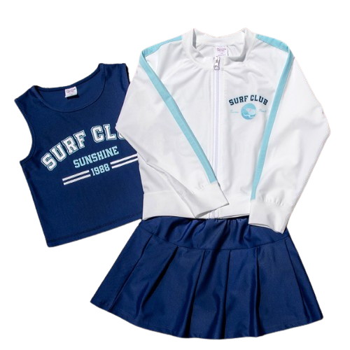 버블트리 여아 오션쓰리 래쉬가드 세트 E129