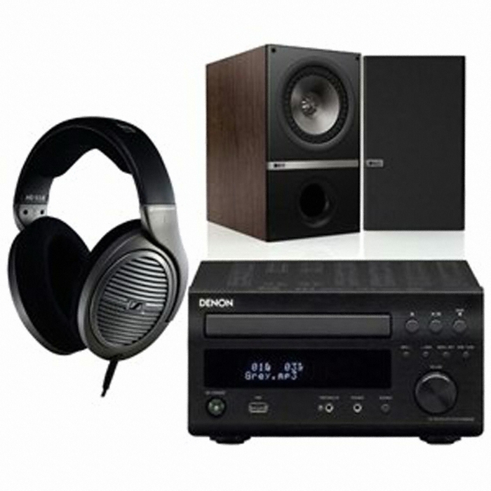 RCD-M38 + KEF Q300 + 젠하이져 HD518
