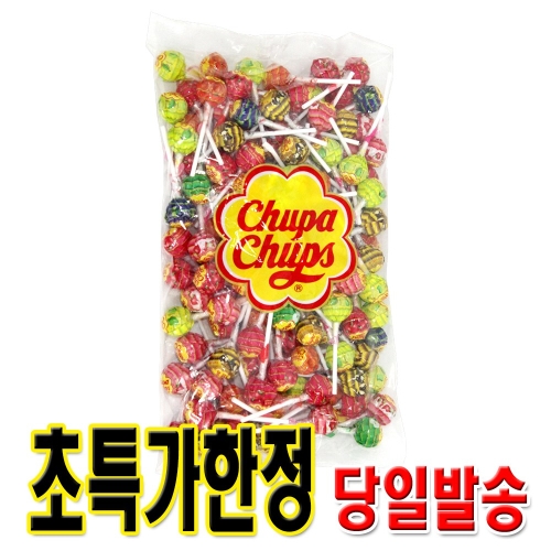 캔디마을 농심 츄파춥스 리필백 1봉 120개입 막대사탕 1.2kg 1개_이미지