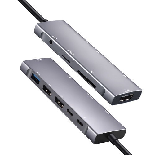 아이온코리아 BOSSWIZ BOS-H901 (9포트/USB 3.0 Type C)_이미지