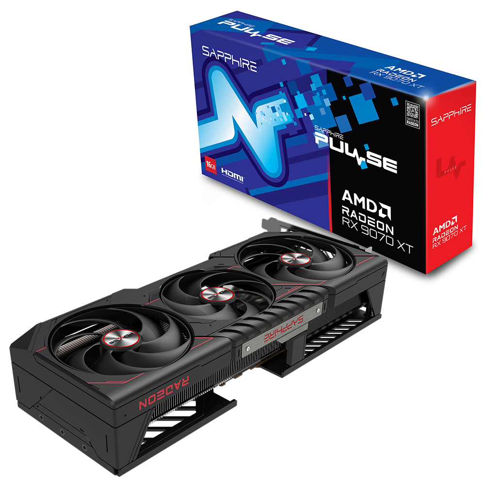 SAPPHIRE <b>라데온</b> RX 9070 XT PULSE D6 16GB