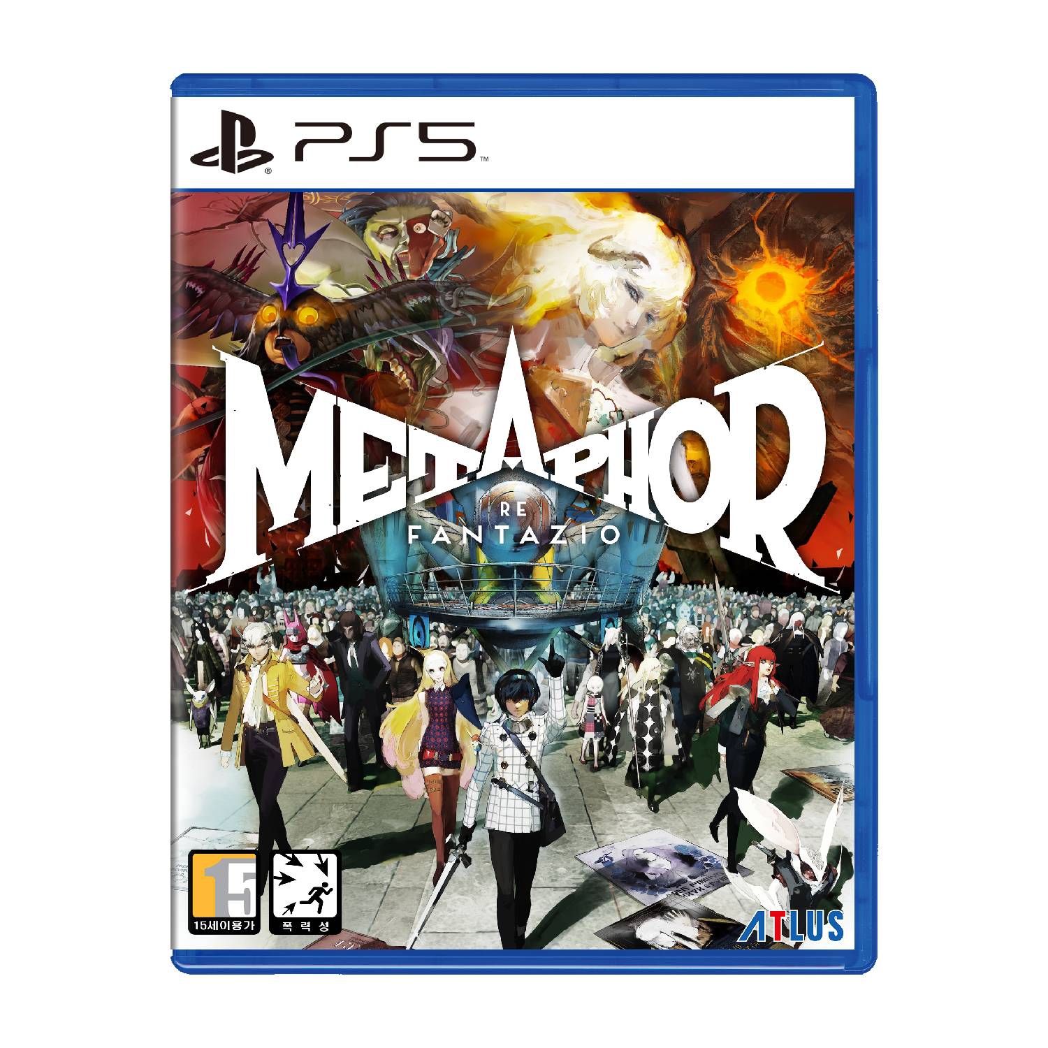 메타포: 리판타지오 한글판 PS5, 스틸북/패키지디스크_이미지