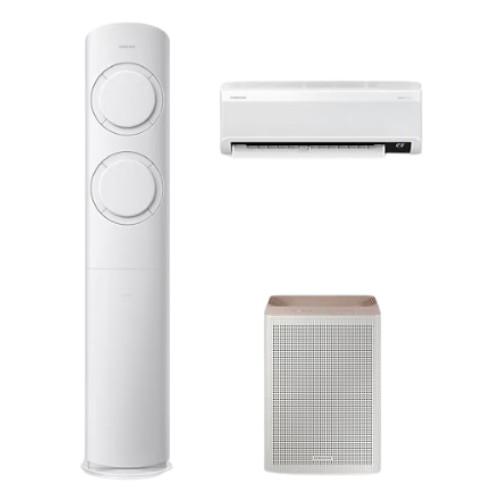 삼성전자 Q9000 AF17B6474WSRS + 블루스카이 3100 AX033B310GBD (기본설치비 포함)