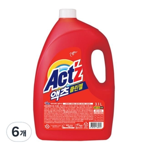 액츠 클린젤 3.1L (6개)_이미지