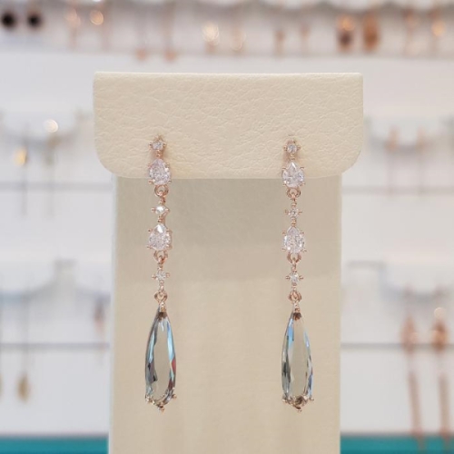 세이브존01 신혼집선물 팬시커팅 드롭귀걸이 spe638