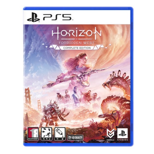 호라이즌 포비든 웨스트 컴플리트 에디션 한글판 PS5, 패키지디스크_이미지