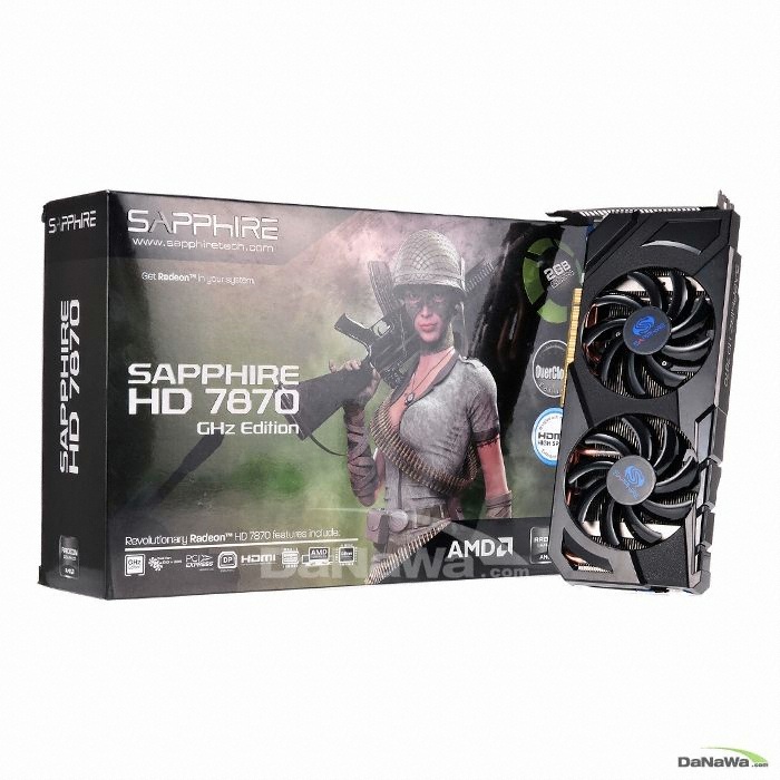 SAPPHIRE 라데온 HD 7870 GHz Edition OC D5 2GB_이미지