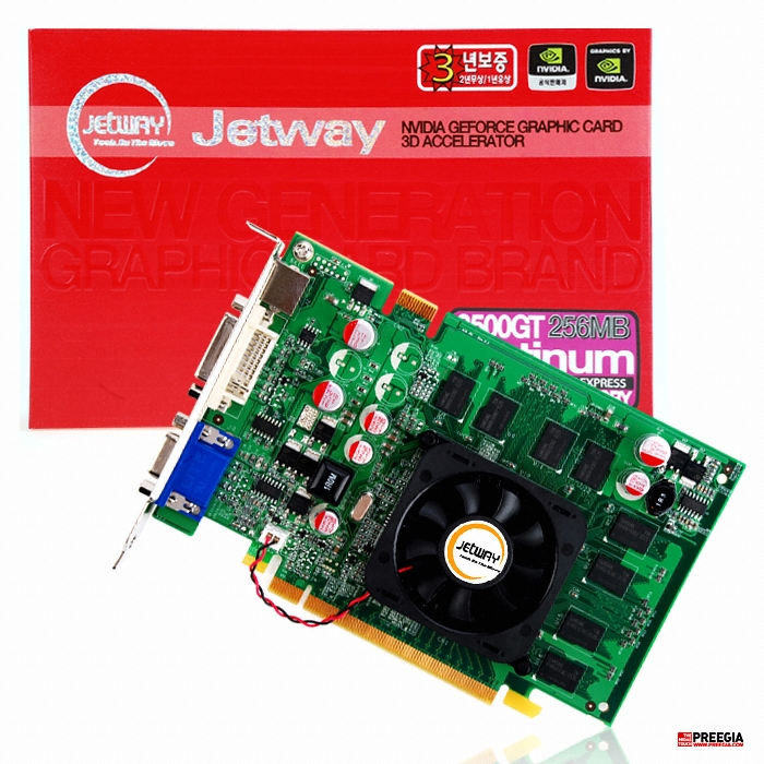 JETWAY ������ 8500GT Platinum DDR2 256MB