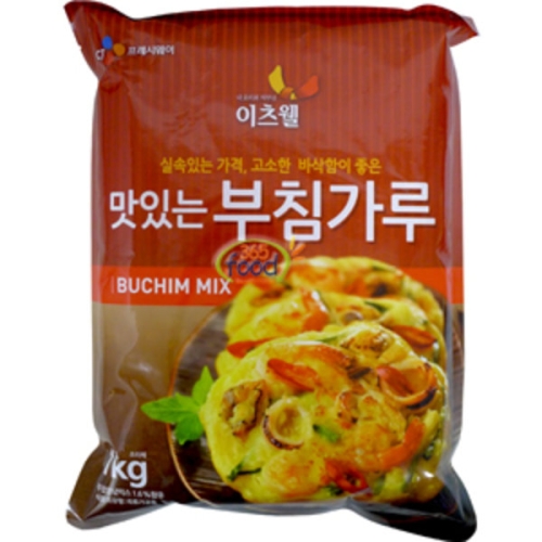 CJ프레시웨이 이츠웰 맛있는 부침가루 1kg (1개)