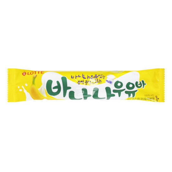 롯데웰푸드 바나나우유바 70ml (3개)