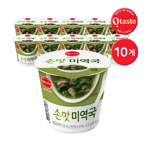 태경농산 오테이스트 손맛 미역국 3.5g (10개)