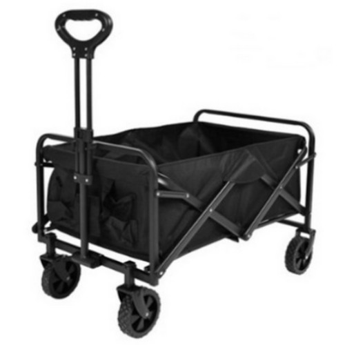 오브민 아웃도어 캠핑 폴딩카트 웨건 (블랙)_이미지