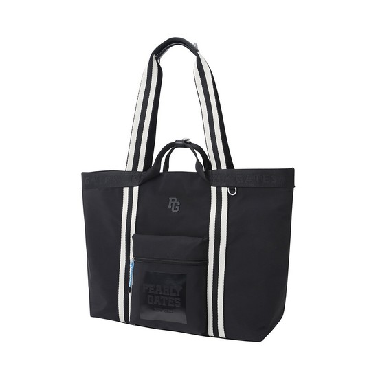 파리게이츠 스마일 빅 포켓 쇼퍼백 521E1BG001_BK_이미지