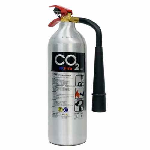 엔케이텍 CO2소화기 2.3kg (은색)이미지입니다. 누르면 해당 게시물로 새창이동합니다.