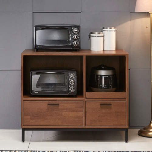 나무뜰 몽크 폭깊은 광파오븐 렌지대 1000