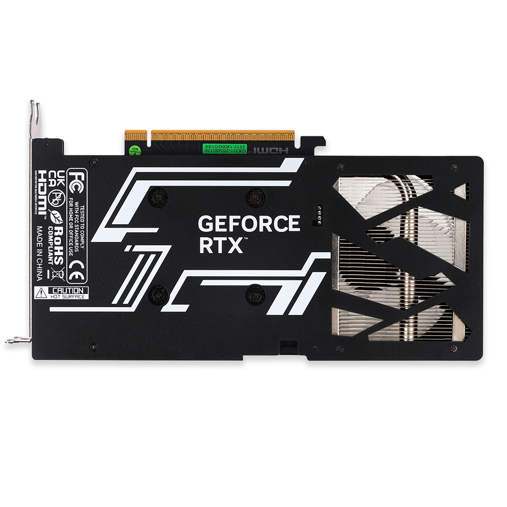 갤럭시 GALAX 지포스 RTX 5060 BLACK OC V2 D7 8GB_이미지