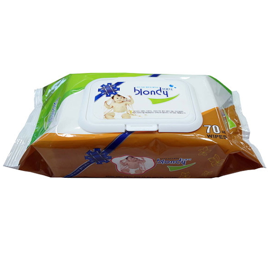 태평제지 브론디 아기용 물티슈 캡형 70매 (24팩)