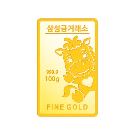 삼성금거래소 말 골드바 100g (1개)_이미지