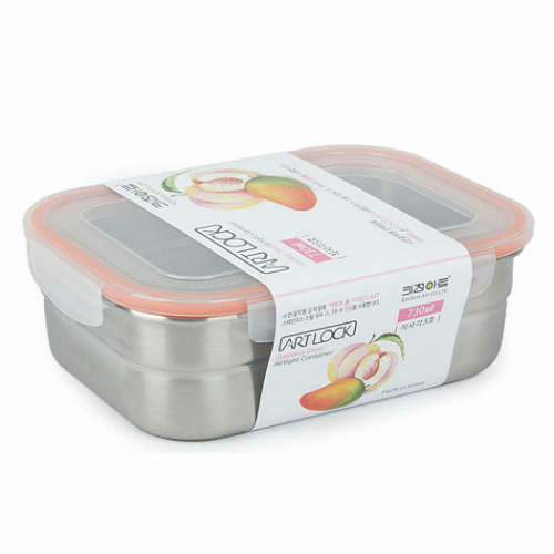 키친아트 아트락 사각 3호 730ml (1개)