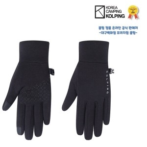  콜핑 착용감이 부드러운 겨울 남여공용 등산장갑 KTG5601U