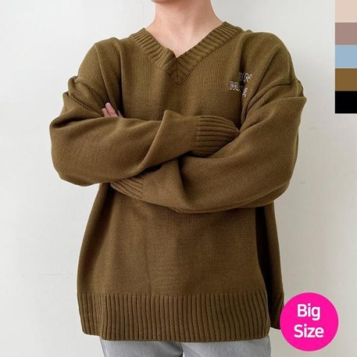 셀러허브 S52PMM64Q 남자 빅사이즈 레옹 브이니트 S12872012_이미지