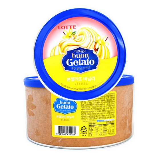롯데웰푸드 본젤라또 바닐라 5L (1개)