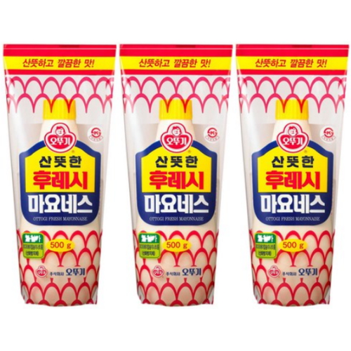 오뚜기 산뜻한 후레시 마요네스 500g (3개)_이미지