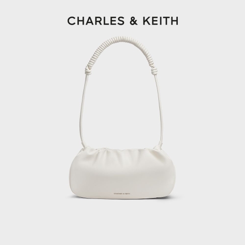 찰스앤키스 숄더백 크로스백 구름백 셔링 조절 스트링 CK2-20782594 화이트 데일리 캐주얼 프라임