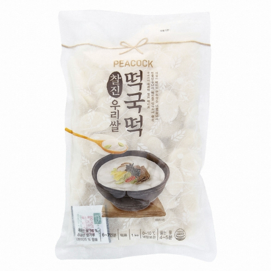 이마트 피코크 찰진 우리쌀 떡국떡 1kg (1개)_이미지