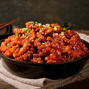 지엔티 쿠캣 매운 낙지볶음 300g 1인분 4팩_이미지