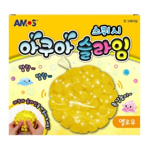 아모스 아쿠아슬라임 스퀴시 옐로우