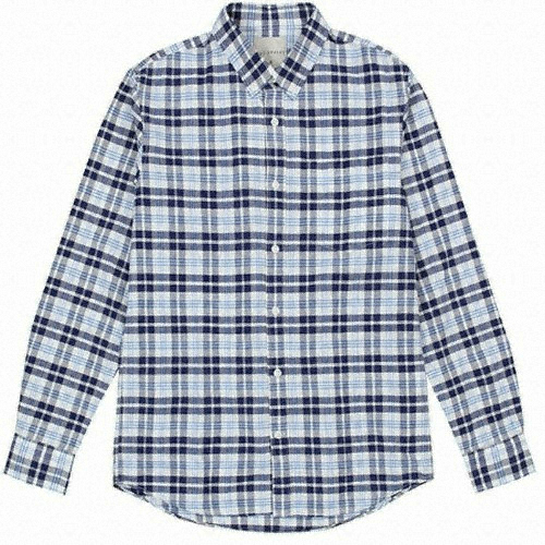 TBJ 옥스포드 패턴 셔츠 T195SH011P_이미지